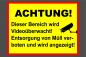 Preview: Warnaufkleber A106