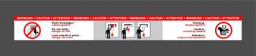 Warning Sticker A114