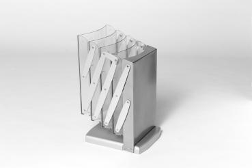 Preview: Foldable brochure stand, Brochure Holder EASY 5x A4 Preview: Foldable brochure stand, Brochure Holder EASY 5x A4