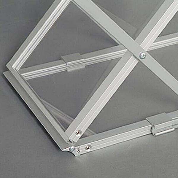 Foldable brochure stand