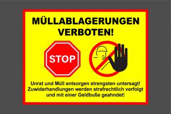 Warnaufkleber A103