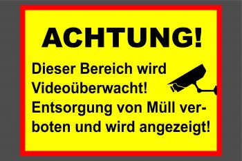 Warnaufkleber A106